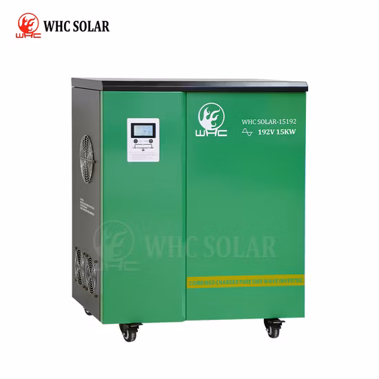 5.5 kW ハイブリッド ソーラー インバーターと 10 ～ 40 kWh のリチウム/LiFePO4 バッテリーを組み合わせた太陽エネルギー貯蔵システム。