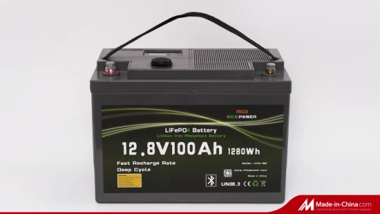 卸売価格 LiFePO4 バッテリーリチウムリン酸鉄電池 12V 100ah Bluetooth APP モニターキャンピングカー/ゴルフカート/ヨット/マリンソーラー蓄電池